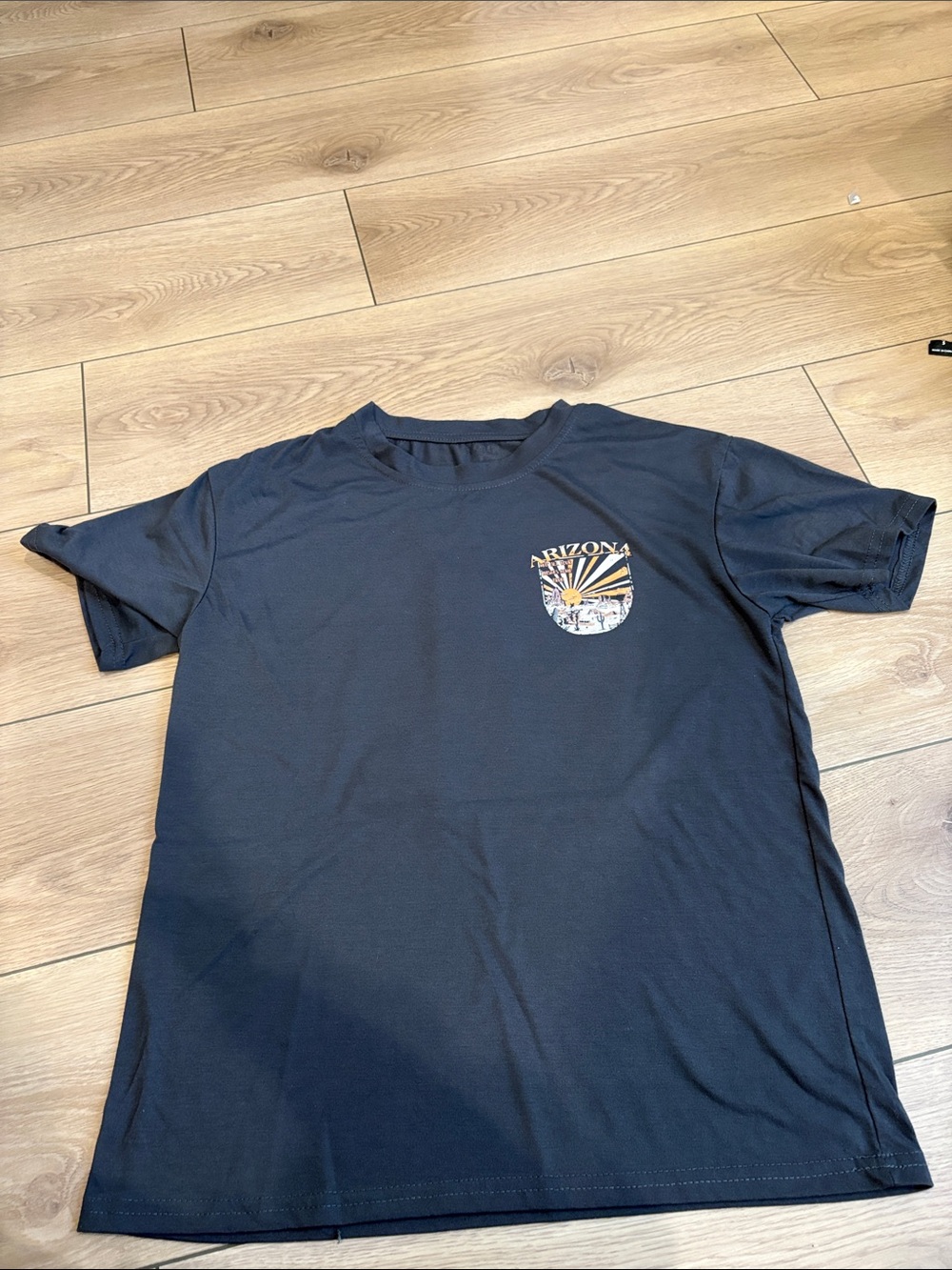 Arizona Graphic Pocket Tee - Navy Blue